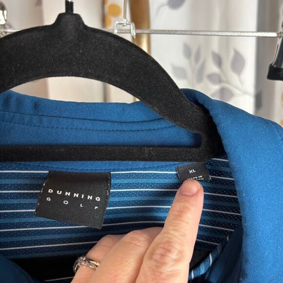 Men’s Dunning Elswick Ventilated Golf Jersey in XL - Picture 3 of 4